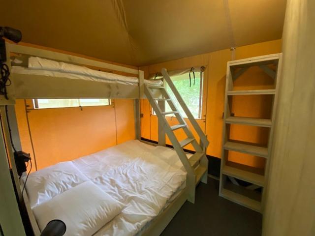 Luxe Safaritent Medley 5 Persoons Op Camping Rijsterbos Exterior photo